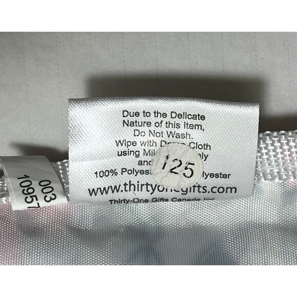 Thirty One Swim Suit Themed Drawstring Sinch Sac Extra Front Pocket Large Size - Picture 4 of 6